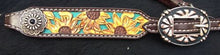 Load image into Gallery viewer, Browband Sunflower Headstall