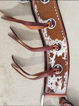 Load image into Gallery viewer, Hair on cowhide tripping collar
