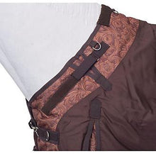 Load image into Gallery viewer, Tough-1 1200D Snuggit Tooled Leather Blanket